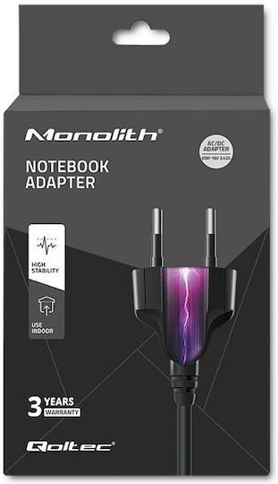 Qoltec USB-C Universal Laptop-Ladegerät 90W 20.3V 4.5A mit Netzteiladapter