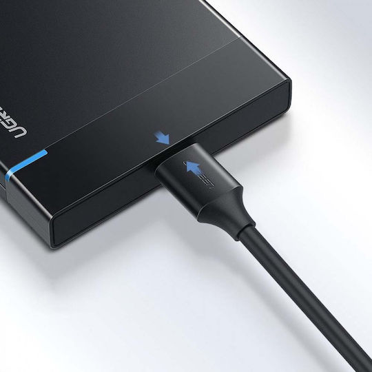 Ugreen USB 3.0 Cable USB-C male - micro USB-B Μαύρο 1m 20103
