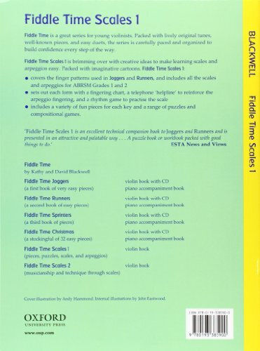 Oxford Fiddle Time Scales Παιδική Παρτιτούρα για Βιολί 1 (Revised)