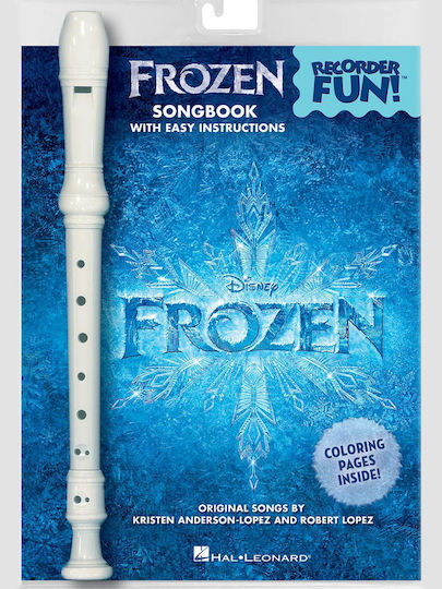 Hal Leonard Frozen - Recorder Fun!: Pack with Songbook and Instrument Παρτιτούρα για Πνευστά