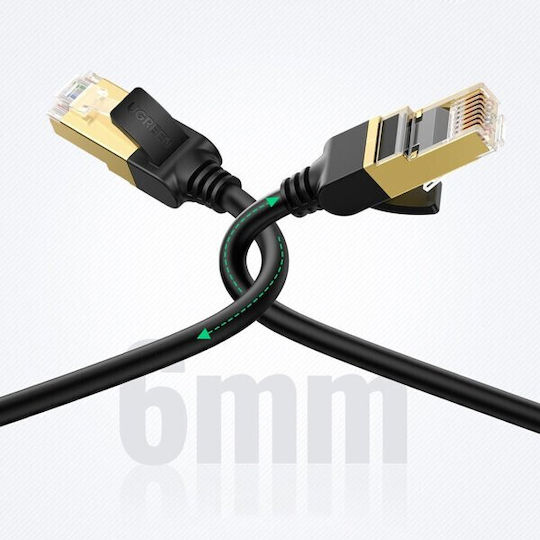 Ugreen F/FTP Cat.7 (10Gbps) Ethernet Network Cable 15m Black