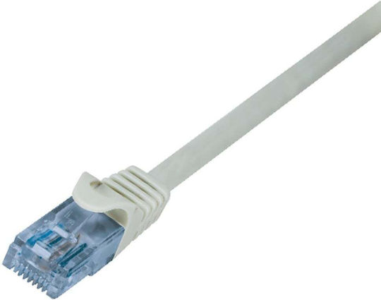 LogiLink U/UTP Cat.6a (Gigabit) Netzwerkkabel Ethernet 0,25m Grau