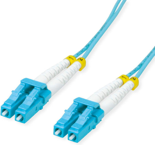 Triton Optische Faser Ethernet-Netzwerkkabel 0.5m Türkis 1Stück