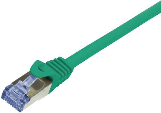 LogiLink U/UTP Cat.6a (Gigabit) Cablu De Rețea Ethernet 0.25m Verde