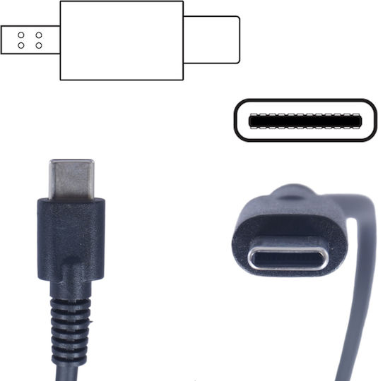 USB-C Laptop Charger 18W 3A for Huawei with Detachable Power Cable Bulk (ADL-65A1)