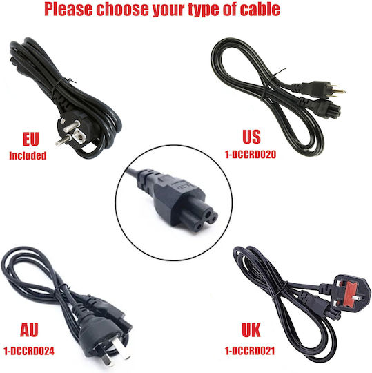 Laptop Charger 90W 19V 4.74A for Samsung with Detachable Power Cable