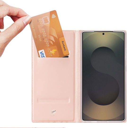 Dux Ducis Skin Book Synthetic Leather / Silicone Pink (Galaxy S26 Ultra)