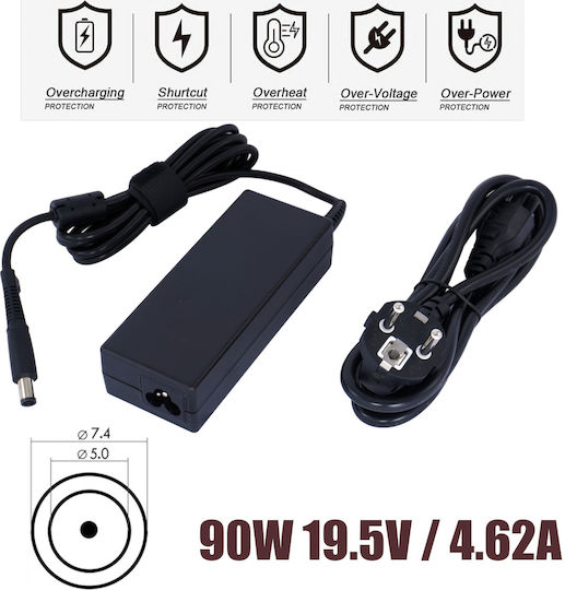 Compaq Laptop Charger 65W 18.5V 3.33A for HP without Power Cable