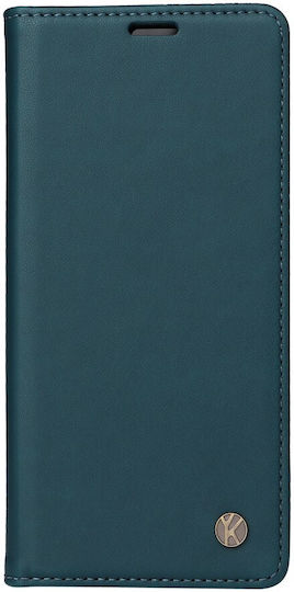 Yikatu Book Synthetic Leather / Silicone Green (Moto G15)