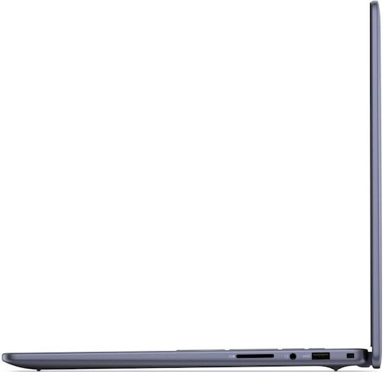 Dell DC16251 16" IPS FHD+ (7-150U/32GB/1TB SSD/UHD Graphics/Linux) Midnight Blue (Международна английска клавиатура)