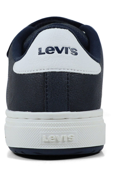 Piper Παιδικά Sneakers με Σκρατς Navy Μπλε