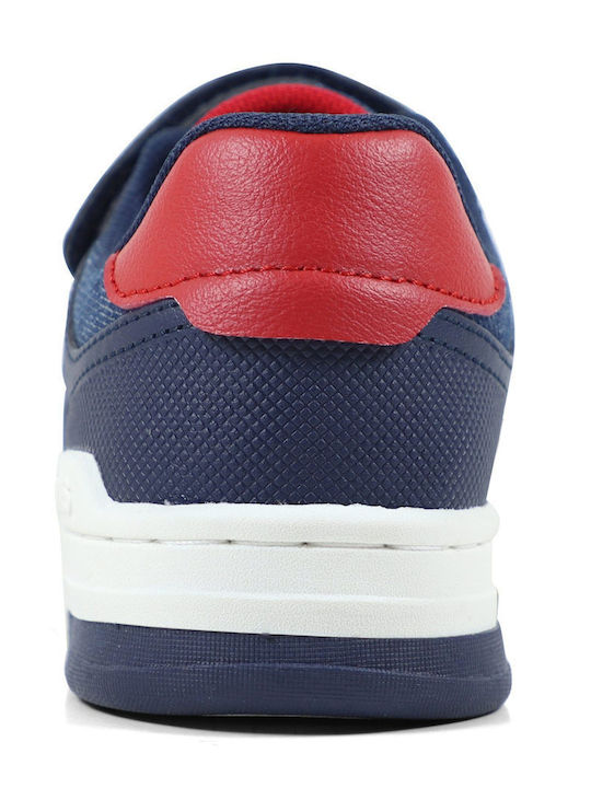 Kids Sneakers with Hoop & Loop Closure Blue