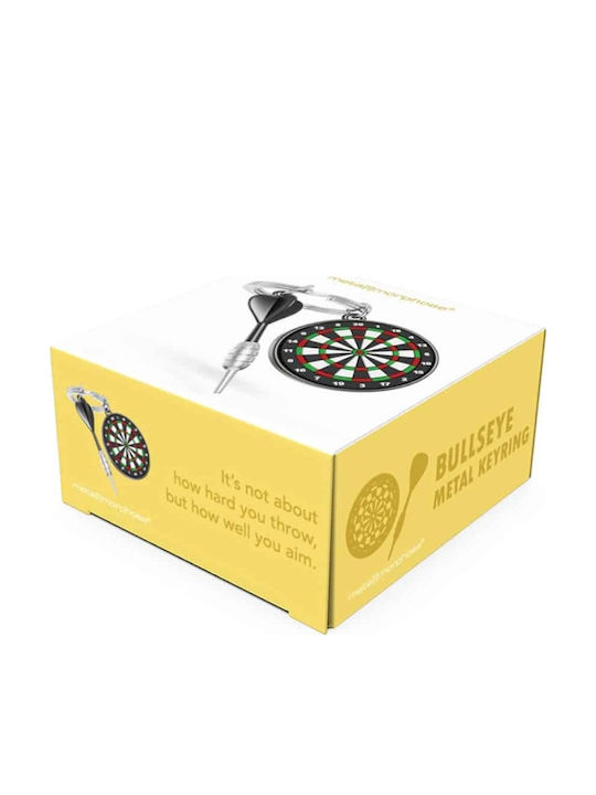 Metalmorphose Mtm383-01 Keychain Keyring Sport Collection Dartboard & Arrow