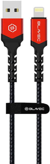 Blavec Braided USB-A to Lightning Cable Black 1m