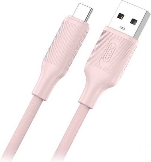 XO USB-C zu Lightning Kabel Rosa 1m