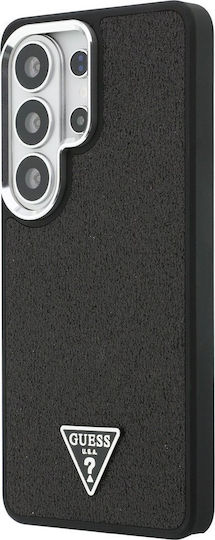 Guess Fall Fix Glitter Dreieck Magsafe Samsung Galaxy S26 Ultra Schwarze Handyhülle