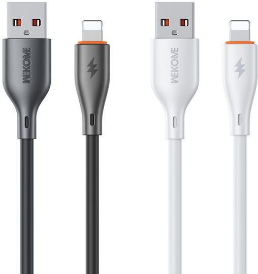 WK Wdc-67i USB-A to Lightning Cable 12W White 1m