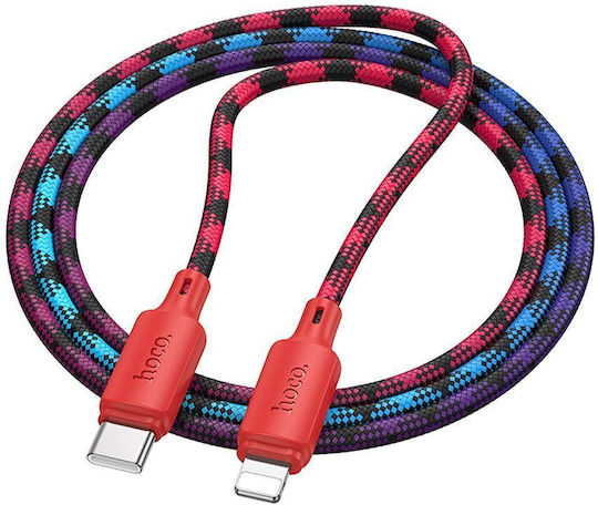 USB-C to Lightning Cable 27W Μωβ 1m