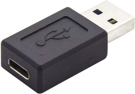 PremiumCord Μετατροπέας USB-A male σε USB-C female 1τμχ (kur31-10)