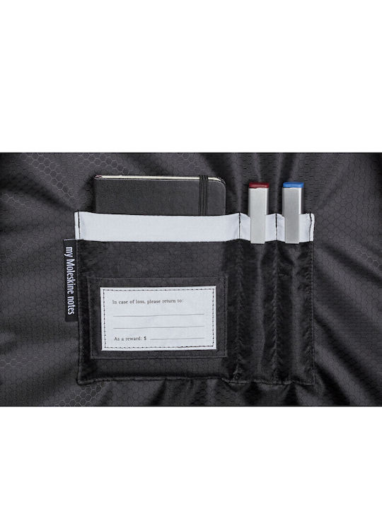 Moleskine Metro Slim Τσάντα Πλάτης για Laptop 15" σε Μαύρο χρώμα