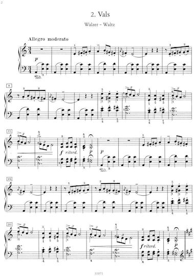 Edition Peters Grieg - Lyric Pieces Op.12 Παρτιτούρα για Πιάνο Vol.1