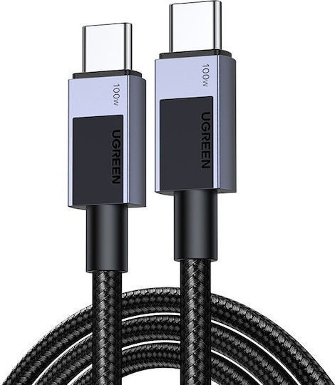 Ugreen USB 2.0 Cable USB-C Male - USB-C 100W PD Black 3m 45065