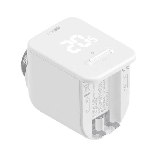 Nodon Lorawan-compatible Wireless Thermostatic Valve Head Radiators White