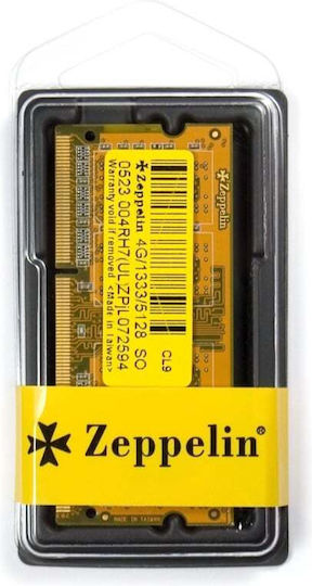 Zeppelin 4GB DDR3 RAM mit Geschwindigkeit 1333 für Laptop