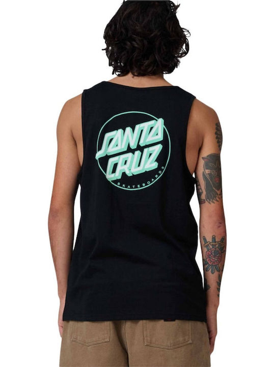Santa Cruz Short Sleeve T-Shirt Black Mint Santa Cruz