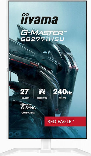 Iiyama G-Master Red Eagle IPS HDR Monitor 27" FHD 1920x1080 240Hz Λευκό