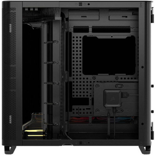Corsair AIR 5400 LX-R RGB Gaming Midi Tower Computer Case with Side Window Black