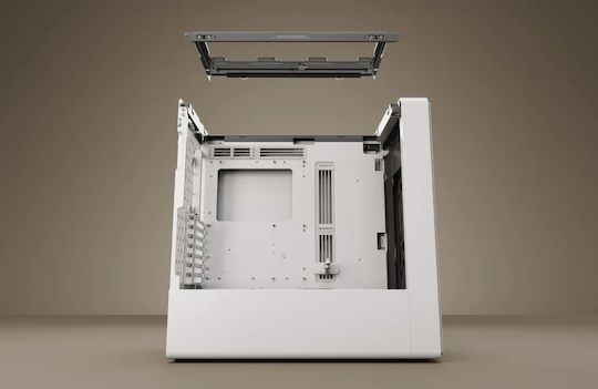 HAVN BF 360 Flow Gaming Midi Tower Κουτί Υπολογιστή με Πλαϊνό Παράθυρο Λευκό