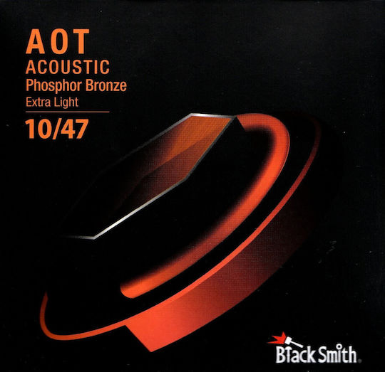 Blacksmith Acoustic AOT PH EL Набор Струни За Акустична Китара Фосфорен Бронз 10 - 47