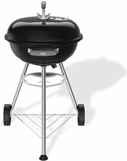 Weber Compact Ψησταριά Κάρβουνου Kettle με Καπάκι 47x47εκ.