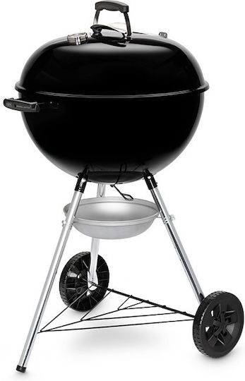 Weber Rostfreier Stahl Holzkohlegrill Kessel Mit einem Deckel und Thermometer 57x57cm
