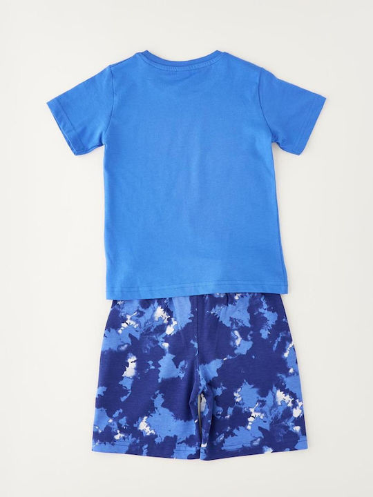 Kids Set with Shorts Summer 2 Pieces Blue