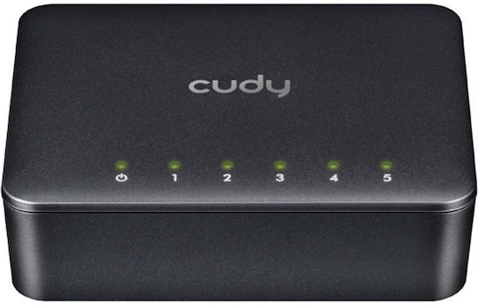 Cudy FS105D Unmanaged L2 Switch με 5 Θύρες Ethernet