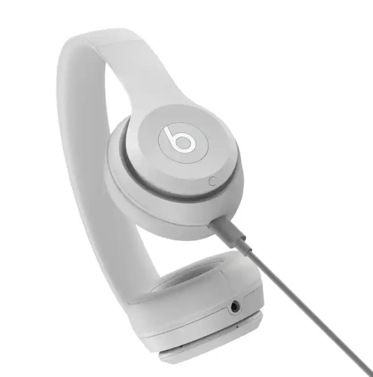 Beats Solo 4 Ασύρματα / Ενσύρματα On Ear Ακουστικά με 50 ώρες Λειτουργίας και Quick Charge Slate Blue (MG7J4LLA)