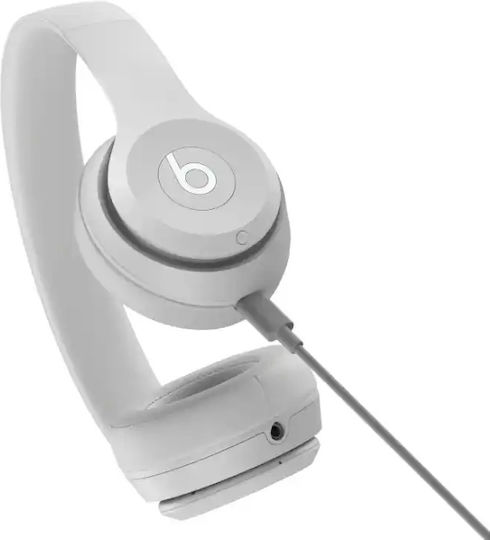 Beats Solo 4 Wireless / Wired On Ear Headphones with 50 hours of Operation and Quick Charge Slate Blue