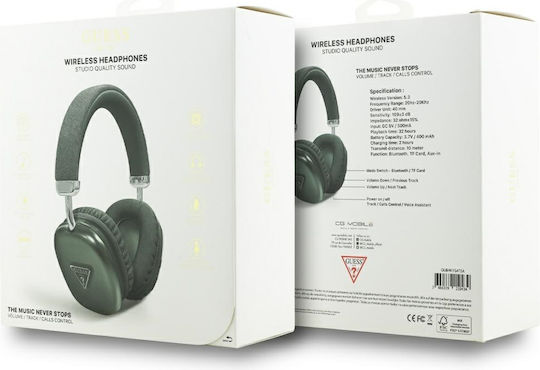 Guess Triangle Logo Over Ear Слушалки Каки