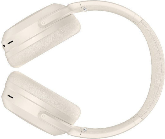 Edifier WH700NB Pro Wireless / Wired Over Ear Headphones with 56 hours of Operation and Quick Charge Ivory