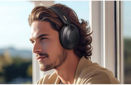 Ugreen HP202 HiTune Max5 Wireless / Wired Over Ear Headphones with 90 hours of Operation and Quick Charge Black