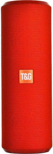 T&G TG-126 Ηχείο Bluetooth 10W με Ραδιόφωνο και Διάρκεια Μπαταρίας έως 6 ώρες Κόκκινο