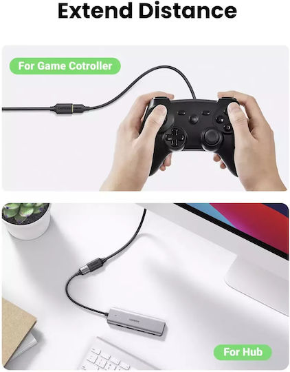 Ugreen 3m USB 3.0 Cable A-Male to A-Female (30127)