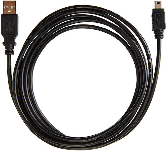 PremiumCord USB 2.0 Kabel USB-A-Stecker - Mini-USB-B-Stecker Schwarz 2m ku2m2a