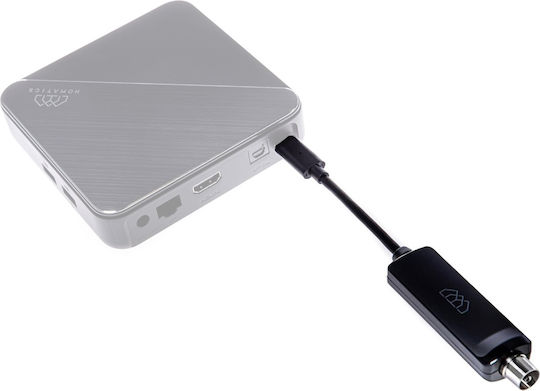 Homatics Antenna Receiver Dvbt2tuner Tv Box Dvb-t2 Usb-c Black Dvbt2tuner
