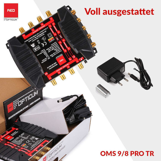 Opticum OMS 9/8 PRO-TR Multiswitch