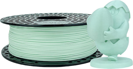 Azurefilm Filament Pentru Imprimante 3D PLA 1.75mm Verde Mentă Pastel 1kg 1 Bucată Bobină