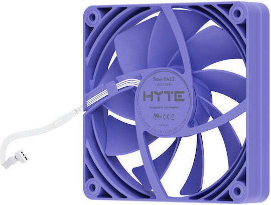 HYTE FA12 Case Fans 120mm Without LED Lighting 4pcs Taro Milk