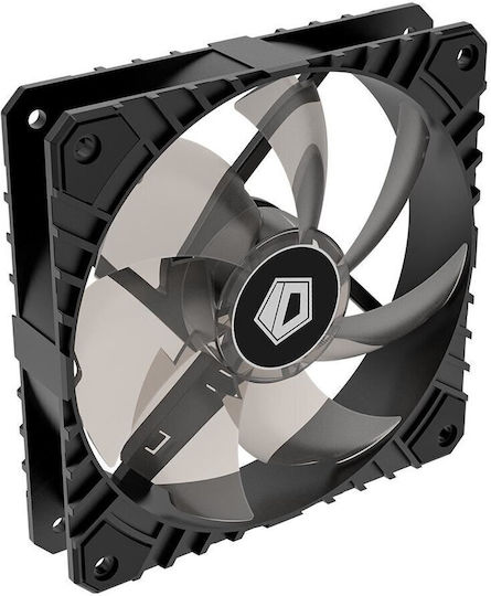 ID-Cooling Ventilator Pentru Carcasă 120mm (60cfm) Fără Iluminare LED și Conexiune 3-Pin
